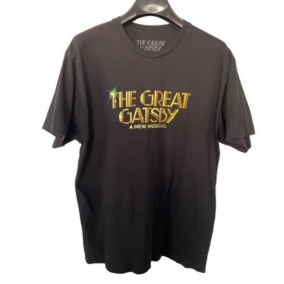 The Great Gatsby T-shirt - A New Musical - Broadway Play Official - Size Large - Picture 1 of 4